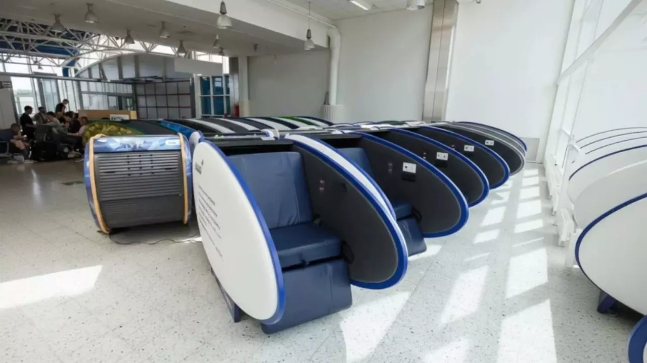 Chicago O'hare International Airport Sleep Pods